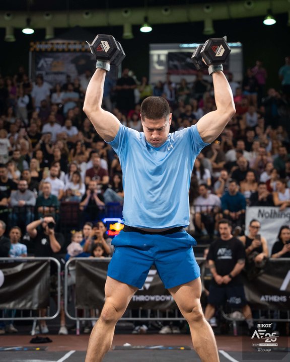 Εικόνα αθλητών από το Athens Throwdown