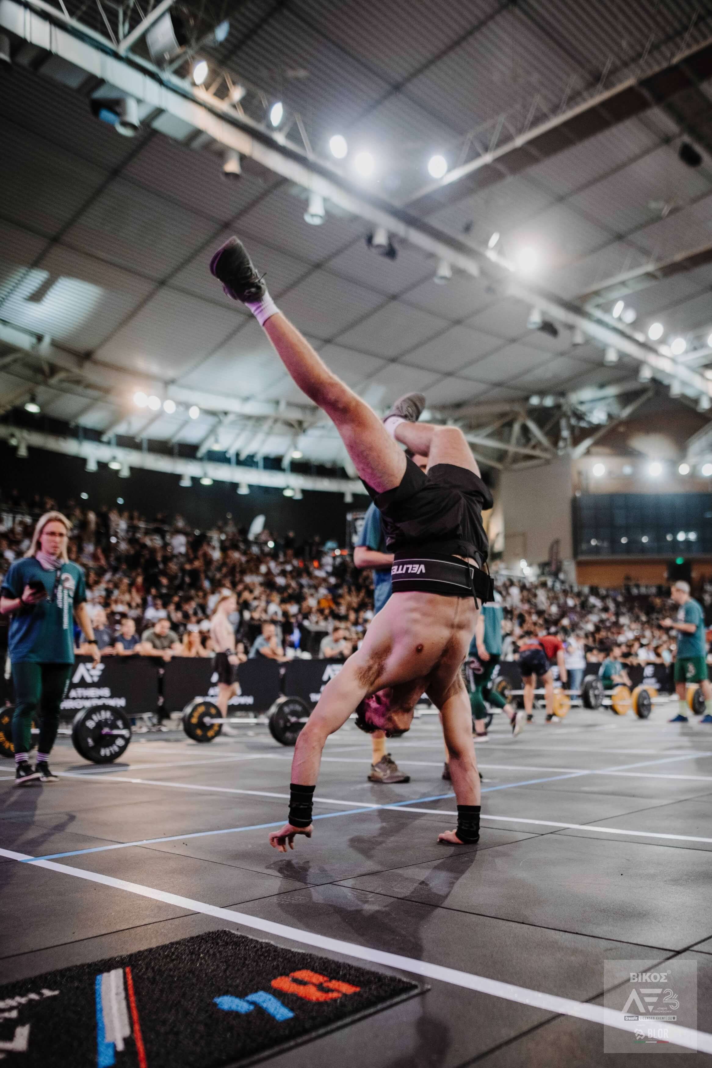 Athletes at Athens Throwdown